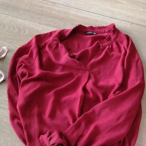 Chemisier manches longues taille 42 
