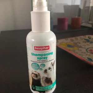Shampooing spray pour rongeurs
