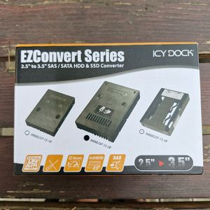Convertisseur disque dur SATA et SSD 2,5" vers 3,5