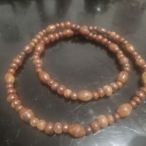 Collier marron 