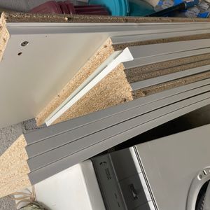 2 modules rangements blancs Ikea Pax 