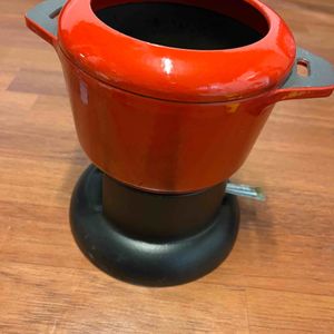 Appareil à fondue en fonte 