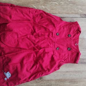 Robe T 12 mois (tissus épais et doublé)
