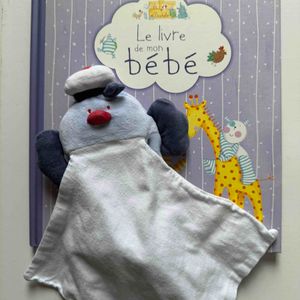 LIVRE NEUF « MON BÉBÉ » & DOUDOU 👩‍🍼🧑‍🍼 👼