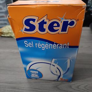 Sel régénérant lave vaisselle 