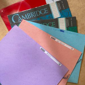Cahier 96 pages et pochettes 