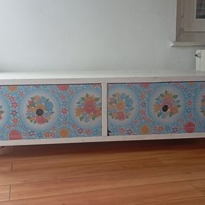 Petit meuble rangement à roulette