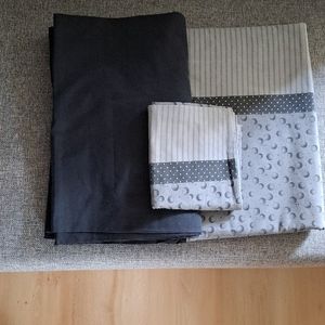 Drap , drap housse et taie d’oreiller