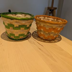 2 paniers cache pot