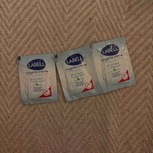 3 lingettes intimes 