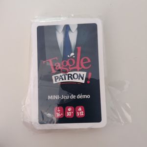 Mini jeu de société taggle patron