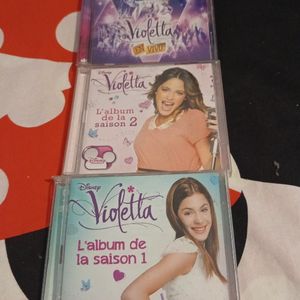 Trois cd violetta 
