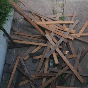 40m2 de planches en bois