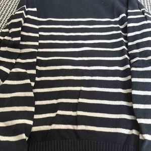 Pull rayé marin 8 ans