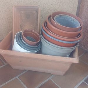 Lot pots et jardinière 
