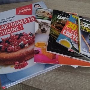 Livres de cuisine 