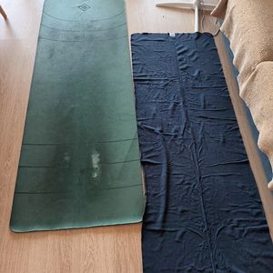 Tapis de yoga usés 
