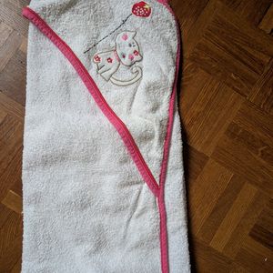 Serviette bébé Chat 