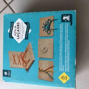 Boîte de laçage dès 3 ans 