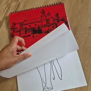 Carnet de croquis a3 pour verso
