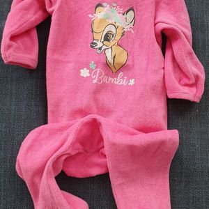 Pyjama rose 12 mois