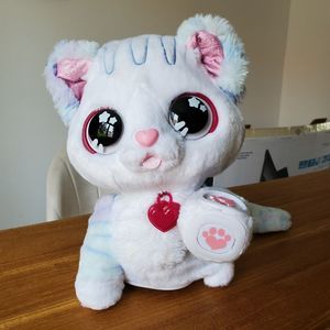 Peluche chat électrique 
