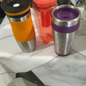 Lot de gourde et mug thermo 