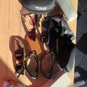Lot de lunettes de soleil + boites