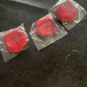 3 paquets de pétales de rose 