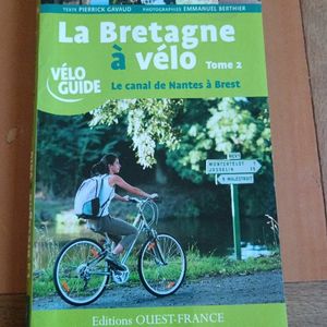 Livre La Bretagne en vélo 