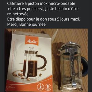 Cafetière à piston