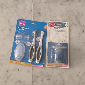 Kit brosse à dents et mouche bébé