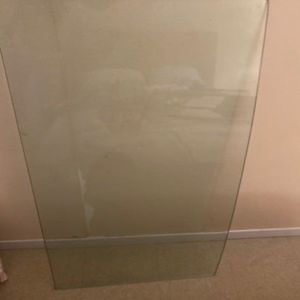 Plateau en verre 