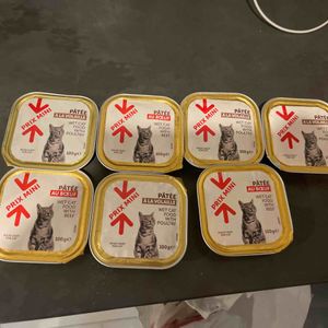 Pâtes pour chat 