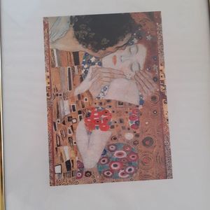 Cadre Gustav Klimt le baiser