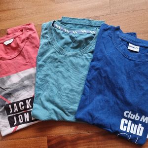 Lot homme L : 3 t-shirts 