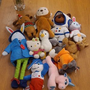 Gros lot peluches propres 