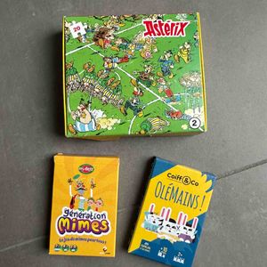 3 jeux de société enfant neuf 