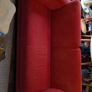 Canapé rouge