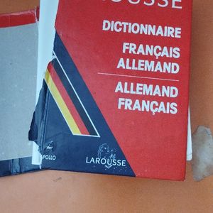 Dictionnaire français / allemand 