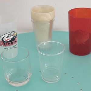 Verres divers 