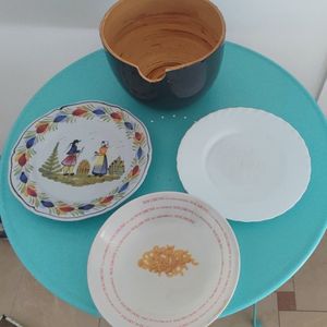 Assiettes - saladier