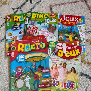 Livres de jeux enfants 6 à 9 ans