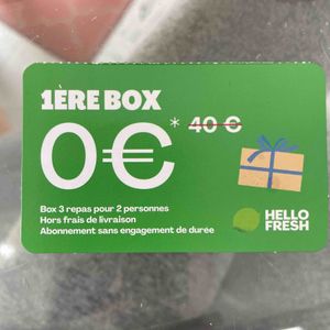 Box hello fresh 