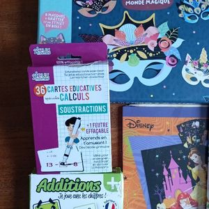 Lot jeux manuels 