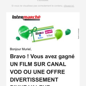 🎁 code promo pour un film 🎥 