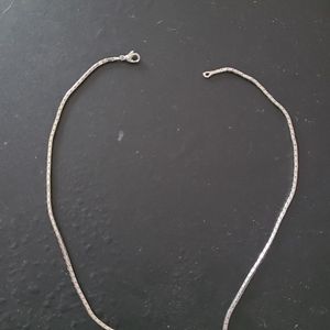 Chaîne métal argenté 