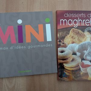 2 livres de recettes 