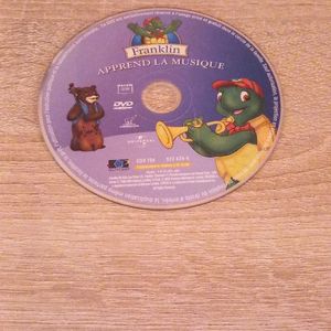 1 dvd  Franklin la tortue
