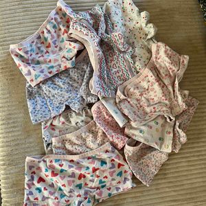 Lot shorty fille 3/4/5 ans 
